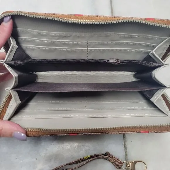 Ladies Long Wallet Disney Mickey Mouse Purse Faux Leather Zipper Rectang… - Picture 9 of 10